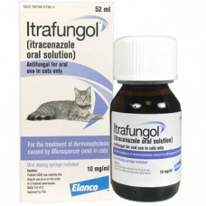 イトラファンゴール（イトラコナゾール10mg/ml)52ml猫用経口投与液／Itrafungol