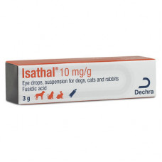 イサタル（フシタルミック）点眼液3g／Isathal (Fucithalmic)3g eye drop for Animal.