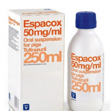 エスパコックス（トルトラズリル5%）250ml／Espacox(Toltrazuril50mg/ml)250ml