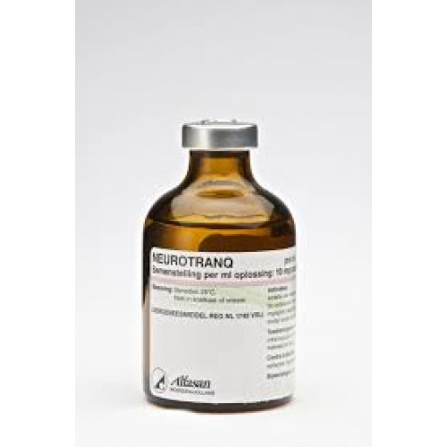 ヌロトラン(アセプロマジン10mg/ml)50ml注射液/Neurotranq injectable 50ml