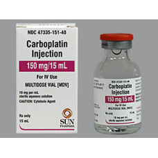 カルボプラチン150mg15ml注射液／Carboplatin 150 MG injection