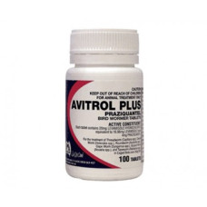 アビトロールプラスバードワーマー100錠／Avitrol Plus Bird Wormer 100 Tablets