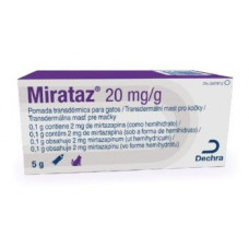 ミラタズ20mg/g,5g軟膏／Mirataz (mirtazapine20mg/g,5g) Transdermal Ointment