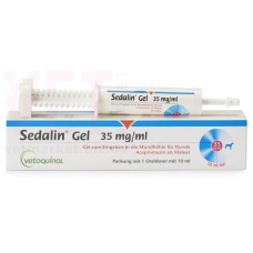 セダリン（アセプロマジン35mg/ml)10ml経口ジェル／Sedalin35mg/ml, 10ml Oral Gel