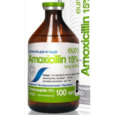アモキシシリン15%100ml注射液／Amoxicillin 15%100ml injectable