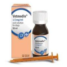 ベトメディン（ピモベンタン1.5mg/ml）50ml経口投与液／Vetmedin 1.5mg/ml, 50ml Oral Solution