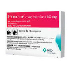 パナクール（フェベンダゾール250mg）10錠／Panacur(Febendazole25mg)10tabs