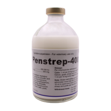 ペンストレプ400(ペニシリン系）注射液100ml／Penstrep-400 / Procaine penicillin, Dihydrostreptomycin / 100 ml injection