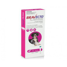 ブラベクト・スポットオン1400mg(超大型犬40-56kg)1本／Bravecto Spot On for Dogs Pink Extra Large(40-56kg) 1 Pipette