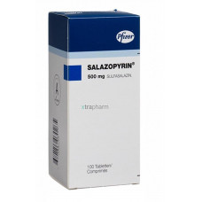 サラゾピリン500mg100錠