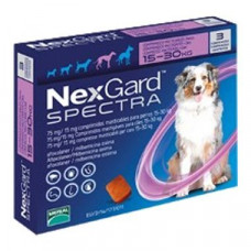 ネクスガードスペクトラ（大型犬15-30kg用）6錠／Nexgard Spectra Purple Large Dog 6 Chewables
