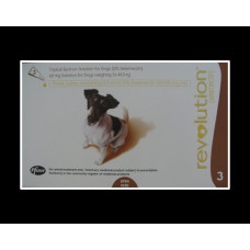 レボリューション小型犬用（5-10kg）6本／Revolution Small (Brown) 6pack