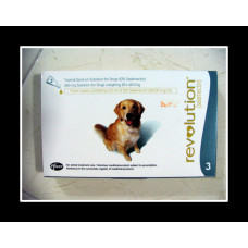 レボリューション大型犬用（20-40kg）6本／Revolution Large (Teal) 6pack