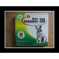 ハートソモメック中型犬用１０錠（１２－２２ｋｇ）／Heart Somomec-136 for medium dogs 10tabs.<EXP. Jan 2023>
