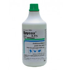 バイコックス（トルトラズリル2.5%)1000ml／Baycox 2.5 % Toltrazuril  Oral Solution 
