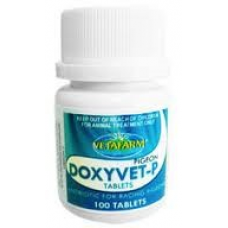 ドキシベット（ドキシサイクリン塩酸塩25mg)100錠／Doxyvet-P antibiotic 100tablets for pigeons