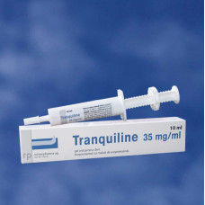 トランキリン（アセプロマジン35mg/ml)10ml経口投与ジェル