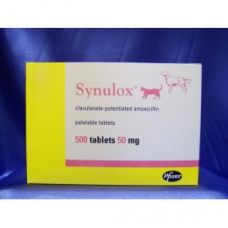 シヌロックス50mg30錠／Synulox Palatable Tablets 50mg 30tabs