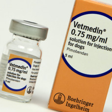 ベトメディン（ビモベンタン）0.75mg/ml,5ml注射液／Vetmedin 0.75 mg/ml solution for injection 